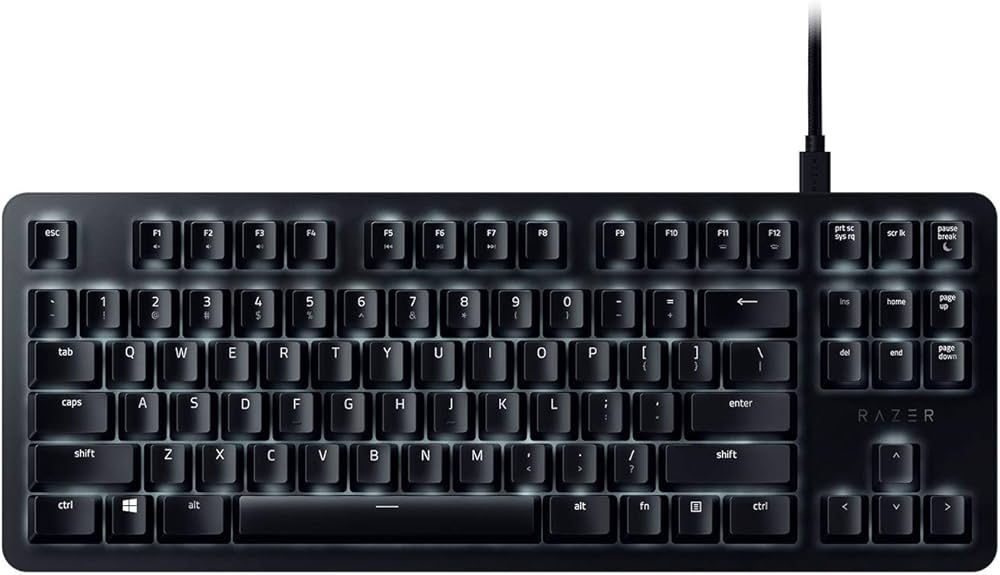 Amazon | Razer BlackWidow Lite：静かで触覚のよいゲーミング