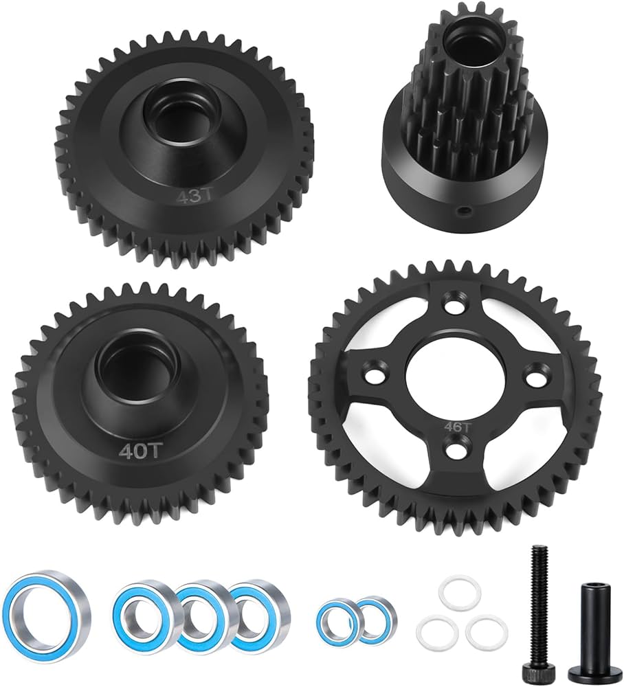 Amazon.com: BRKRC Steel 3 Speed 40T 43T 46T Gear Clutch Set for 1