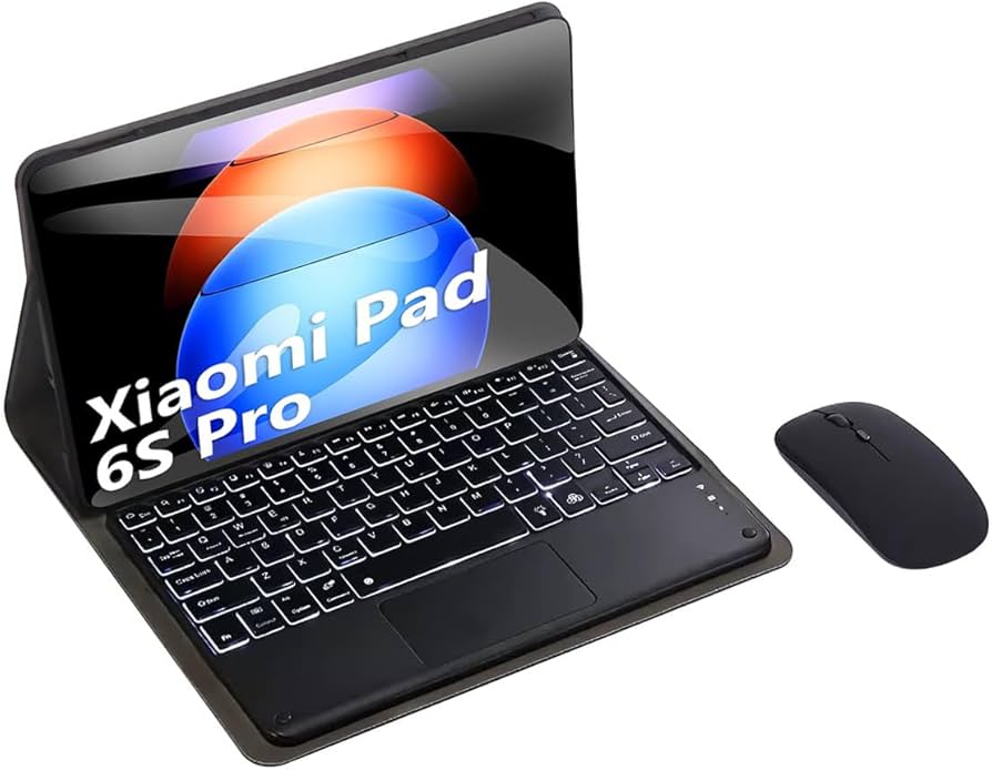 Amazon.com: GYSDCAZ Keyboard Case for Xiaomi Pad 6S Pro (2024) 12