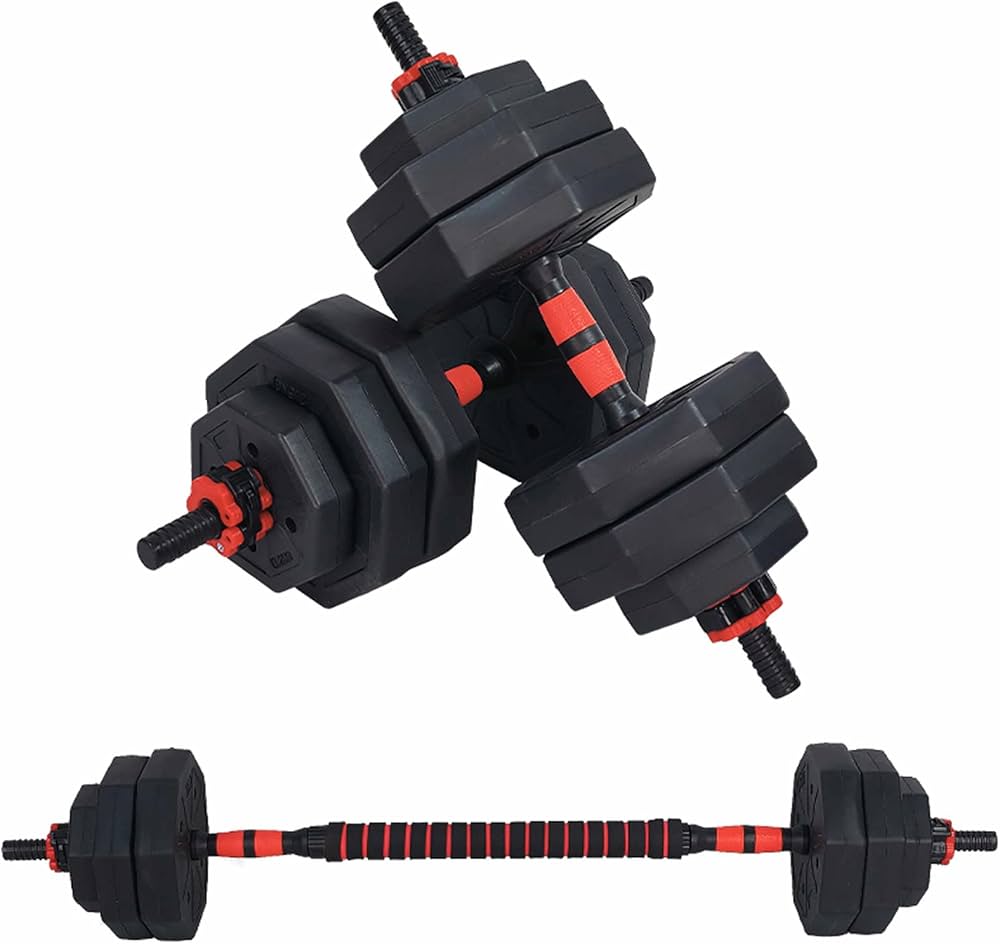 Amazon | Kaitou ダンベル 40kg セット バーベル 可変式 2個セット