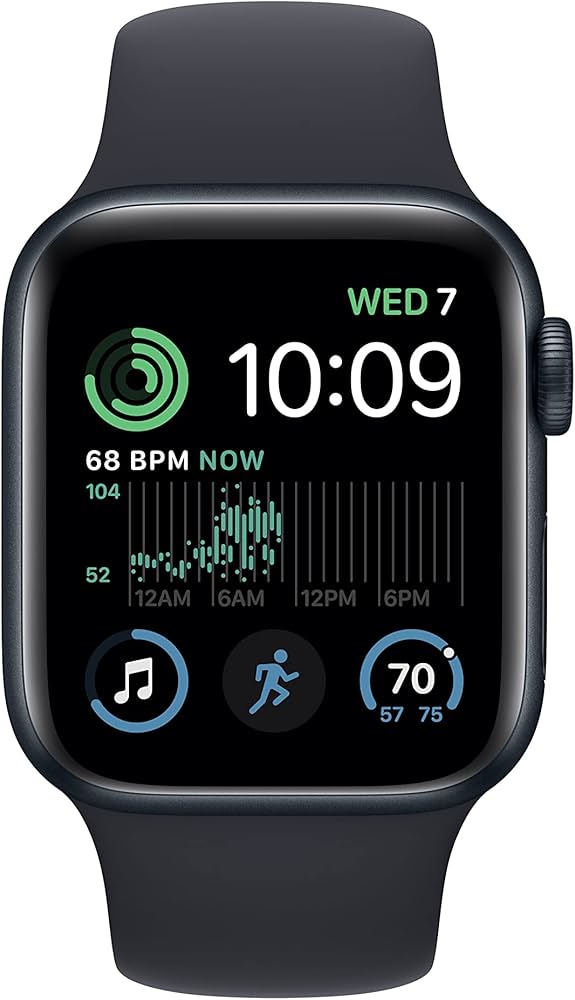 Amazon.com: Apple Watch SE (2nd Gen) (GPS, 40mm) - Midnight