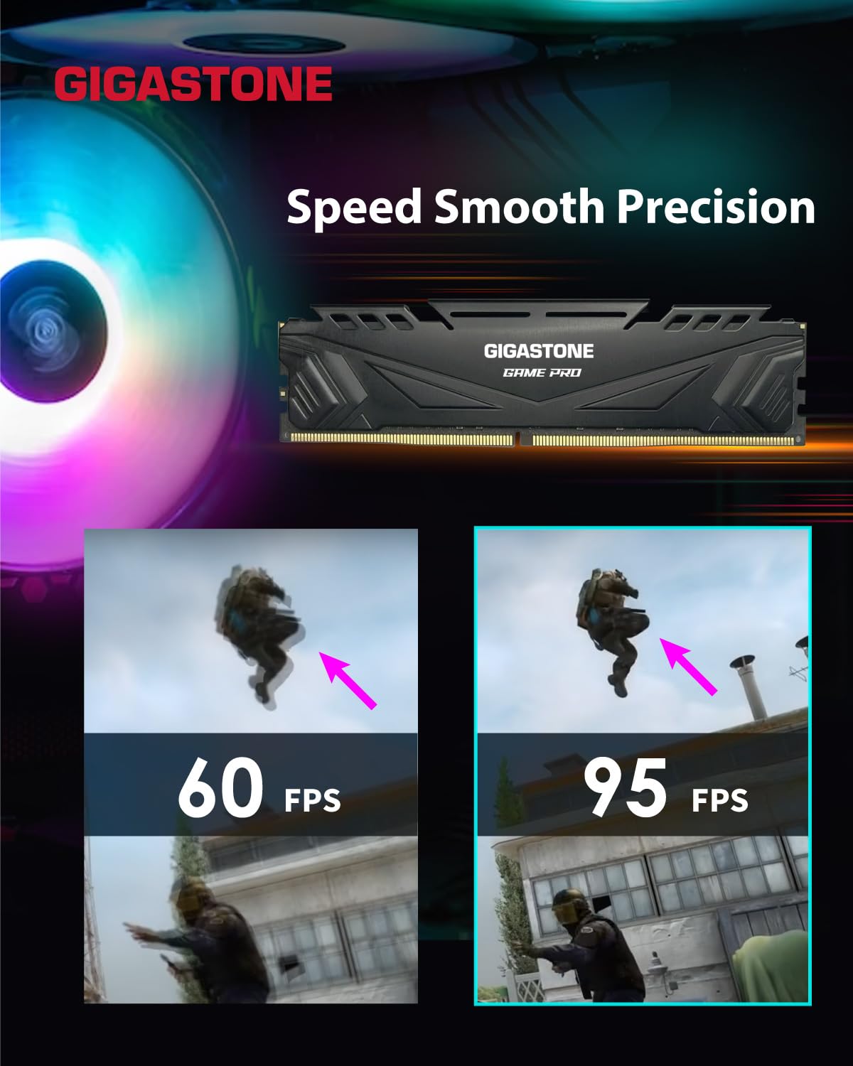 Amazon.co.jp: 【メモリ DDR4】GIGASTONE Game PRO 16GBx2枚 (32GB Kit