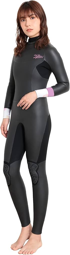Amazon | FELLOW セミドライ ウェットスーツ レディース 5mm 3mm
