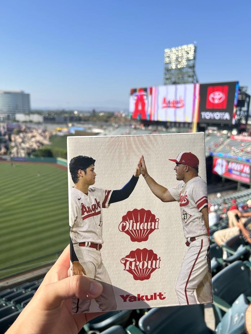 Amazon.co.jp: 大谷翔平&マイク.トラウトのボブルヘッド 7 1