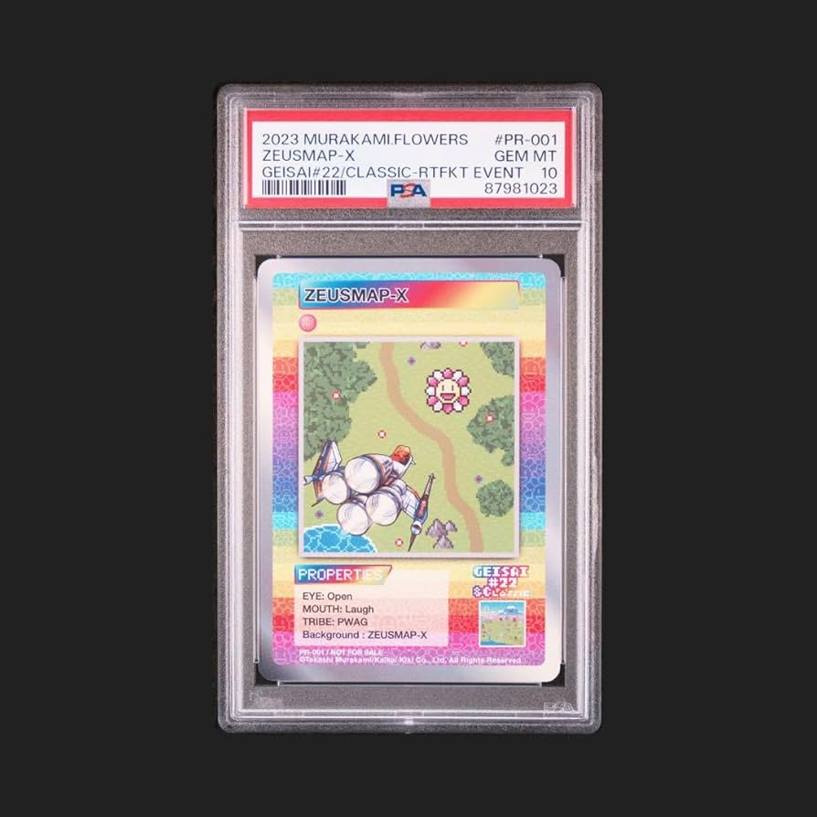 ZEUSMAP-X 村上隆 GEISAI プロモ PSA10 108 もののけ ZEUSMAP-X 村上隆