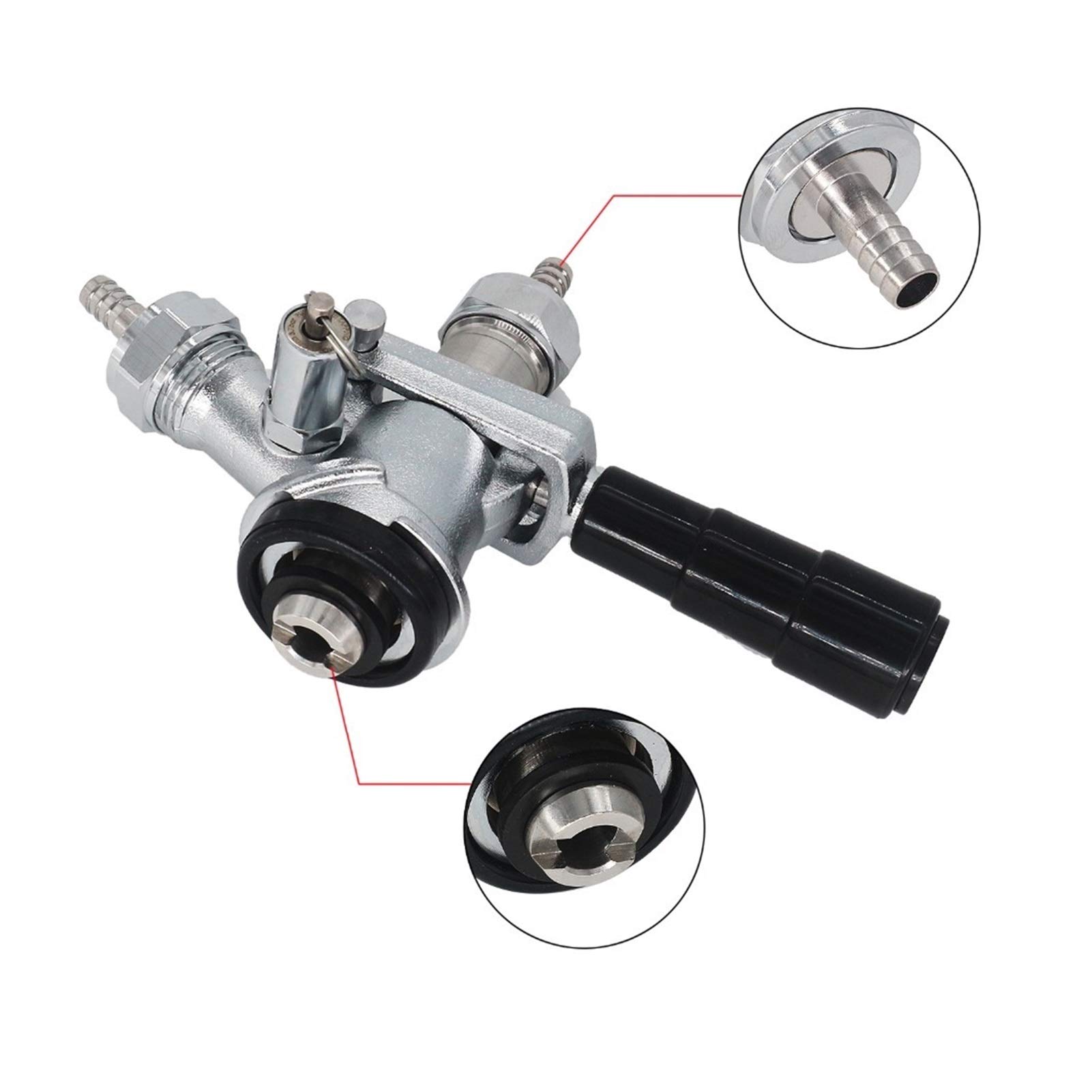 Amazon｜ビールサーバー 家の醸造線コネクタのためのD/S型ビールKEG