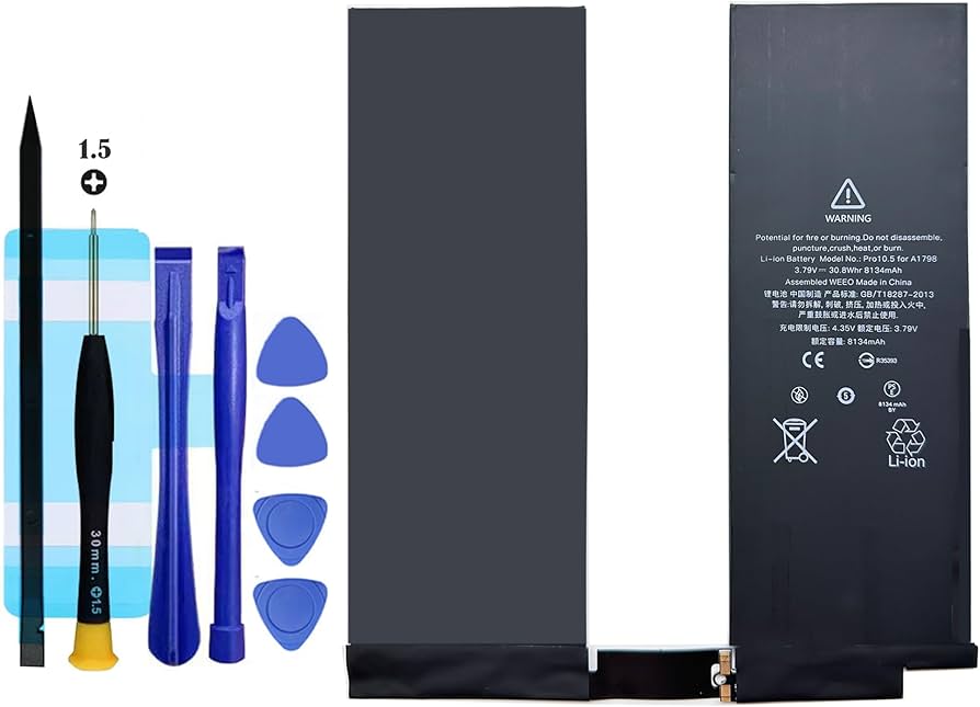 Amazon.com: A1798 Replacement battery for iPad Pro 10.5 2017 Year