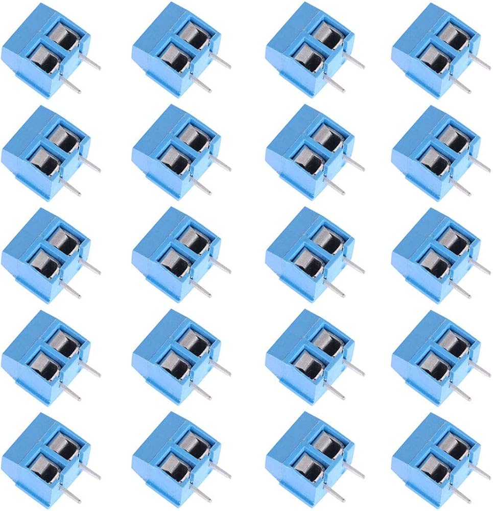 Amazon.co.jp: VKLSVAN 20個 ターミナル PCBスクリューターミナル