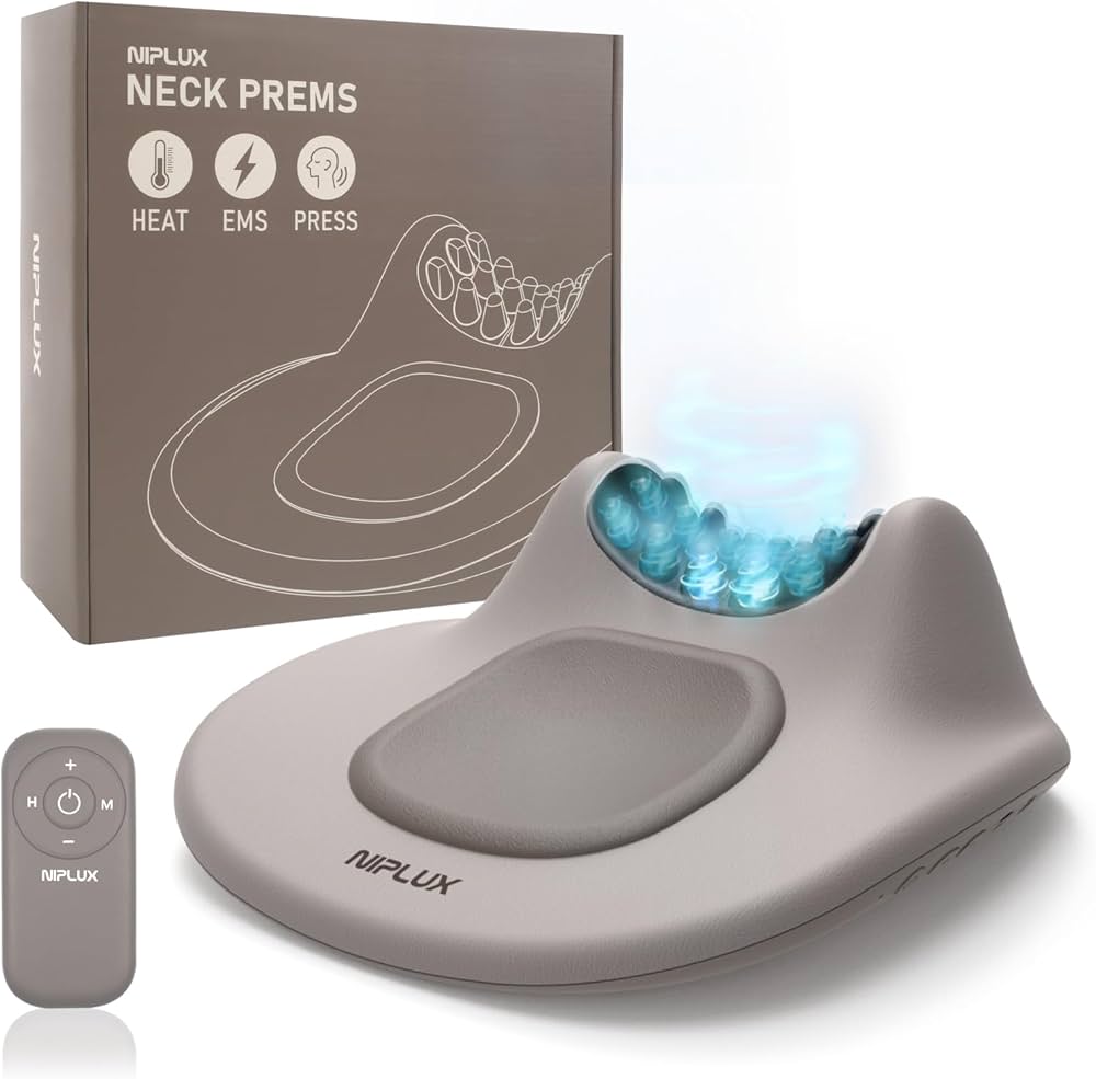 Amazon.co.jp: NIPLUX NECK PREMS Neck EMS Neck Care Heating
