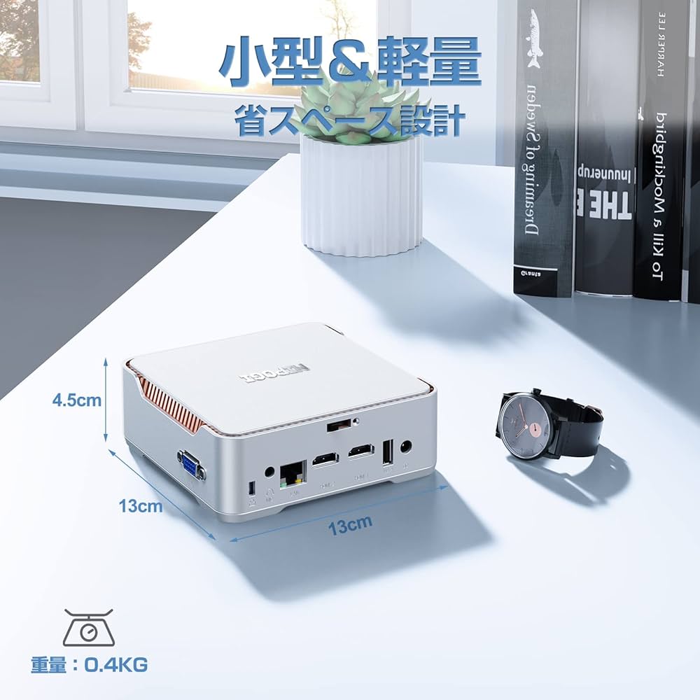 Amazon.co.jp: NiPoGi ミニpc Windows11 Pro搭載 12GB RAM 128GB SSD