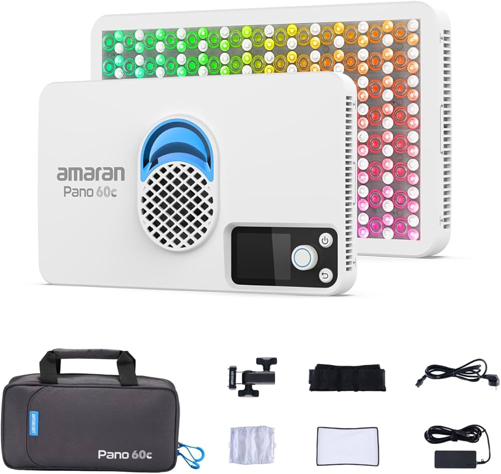 Amazon | amaran Pano 60c Kit 60W RGBWW フルカラーLEDパネルライト