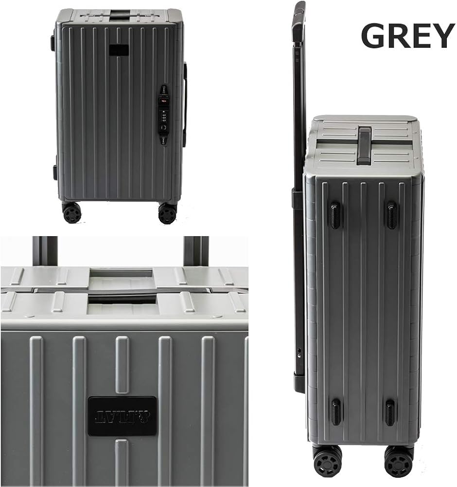 Amazon | [アンドフラット] ＆.FLAT 折り畳めるキャリーケース 35L