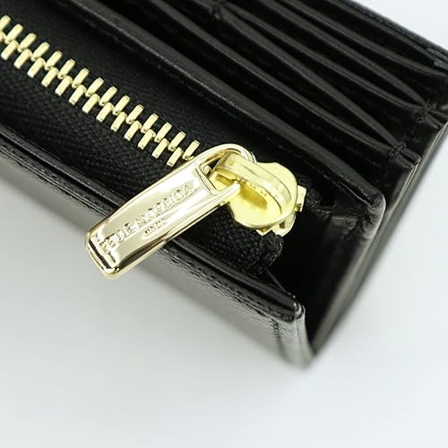 Amazon | ペッレモルビダ 財布 LEON別注 型押しレザー 2つ折り マルチ