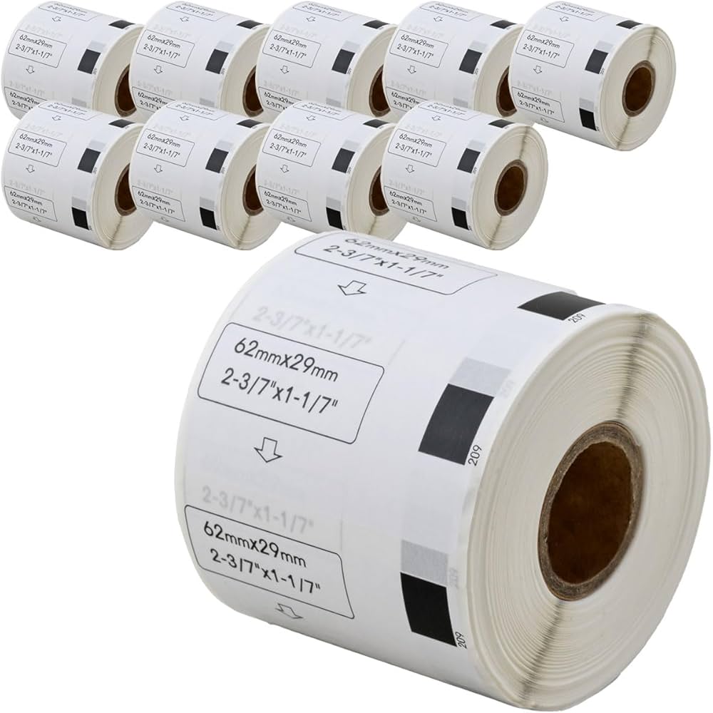 Amazon | 【互換ラベルLabo】 DK-1209 ブラザー 互換 ラベル 10ロール