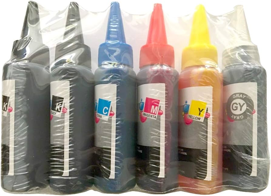 Amazon.co.jp: Edenz キャノン 詰め替えインク 互換 100ml 6色セット