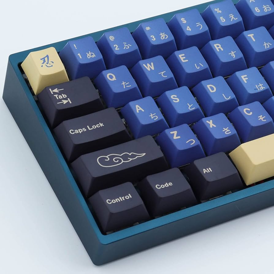 GMK BLUE SAMURAI キーキャップ ベースキット Quick Look: Drop +
