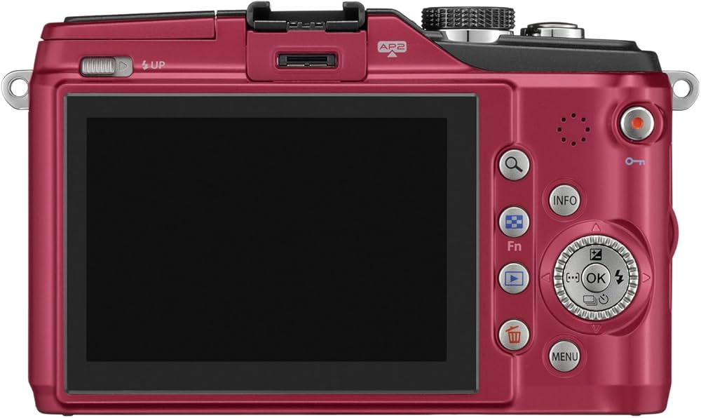 Amazon | OLYMPUS ミラーレス一眼 PEN E-PL2 ボディ レッド E-PL2 BODY