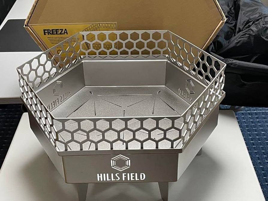 Amazon.co.jp: HILLS FIELD ヒルズフィールド 焚き火台 フリー座