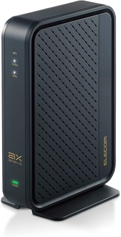 Amazon | エレコム 無線LANルーター Wi-Fi6対応 4804+574Mbps 11ax DX