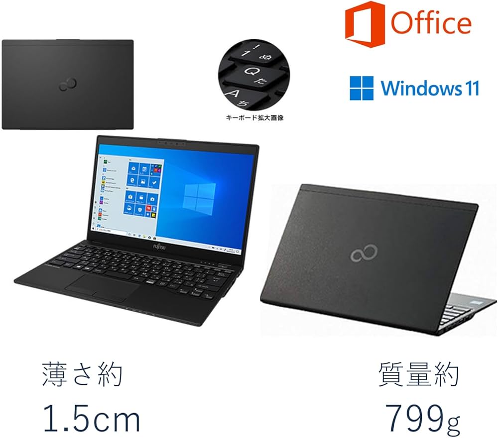 Amazon.co.jp: 【整備済み品】ノートパソコン LIFEBOOK U939/B FUJITSU