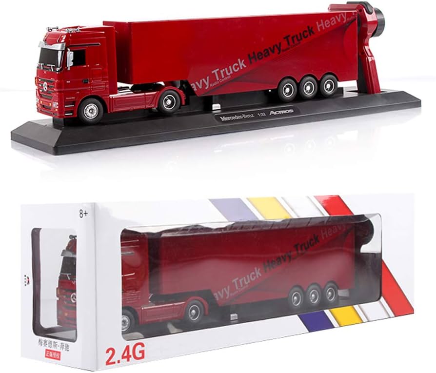Amazon.co.jp: RCコンテナトラック2.4 GHz 1:32メルセデスベンツ認定超