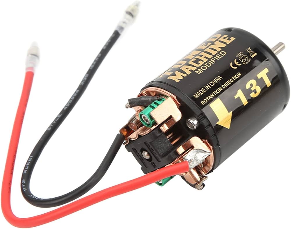 Amazon.co.jp: 540ブラシモーター 長寿命 3.17mm シャフト径 跨軸長も