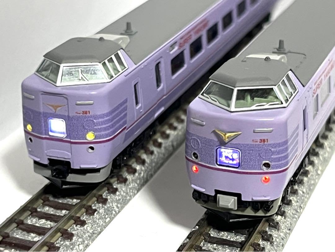 Amazon.co.jp: KATO 381系 混色 スーパーやくも 6両 加工品 : おもちゃ