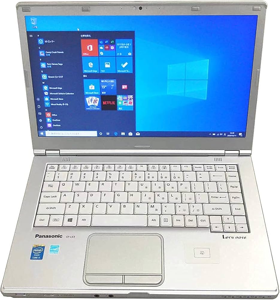 Amazon.co.jp: 【整備済み品】 【Win 10搭載】Panasonic Let's note CF