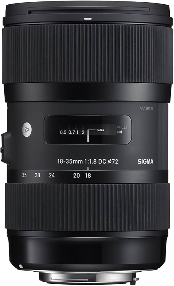 Amazon.co.jp: Sigma 18-35mm F1.8 DC HSM Lens for Canon EF-S Mount