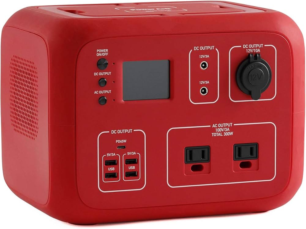 Amazon.co.jp: Smart Tap ポータブル電源 PowerArQ2 レッド (500Wh