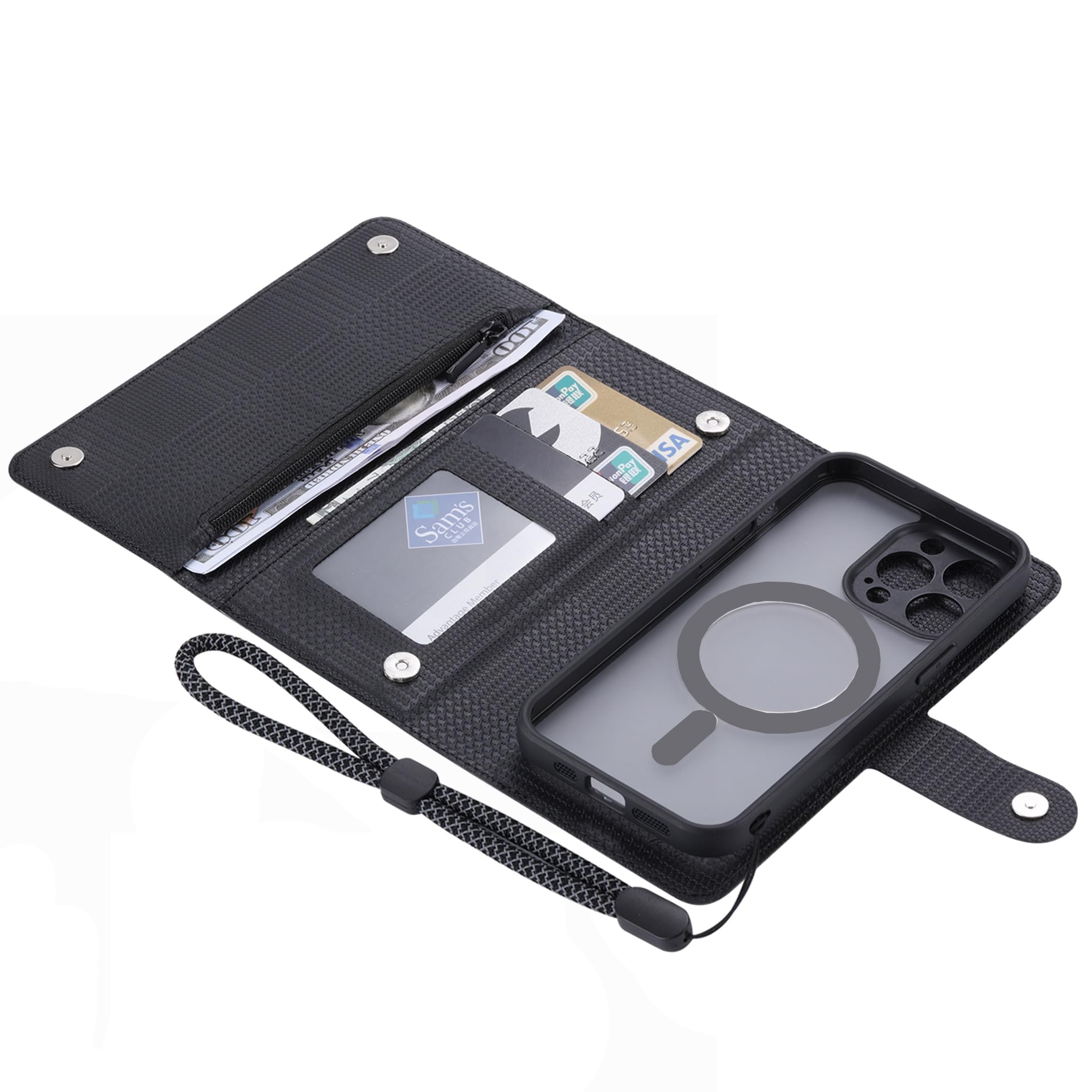 Amazon.co.jp: Smartist ViLi GHB iPhone 15 Pro Max 対応 財布型