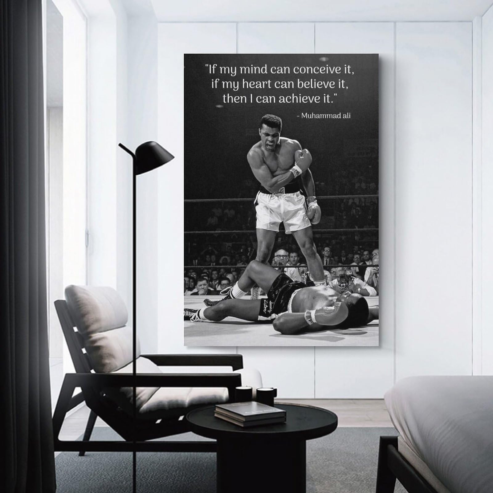 Amazon.co.jp: クラシックモハメドアリポスター有名なボクサー