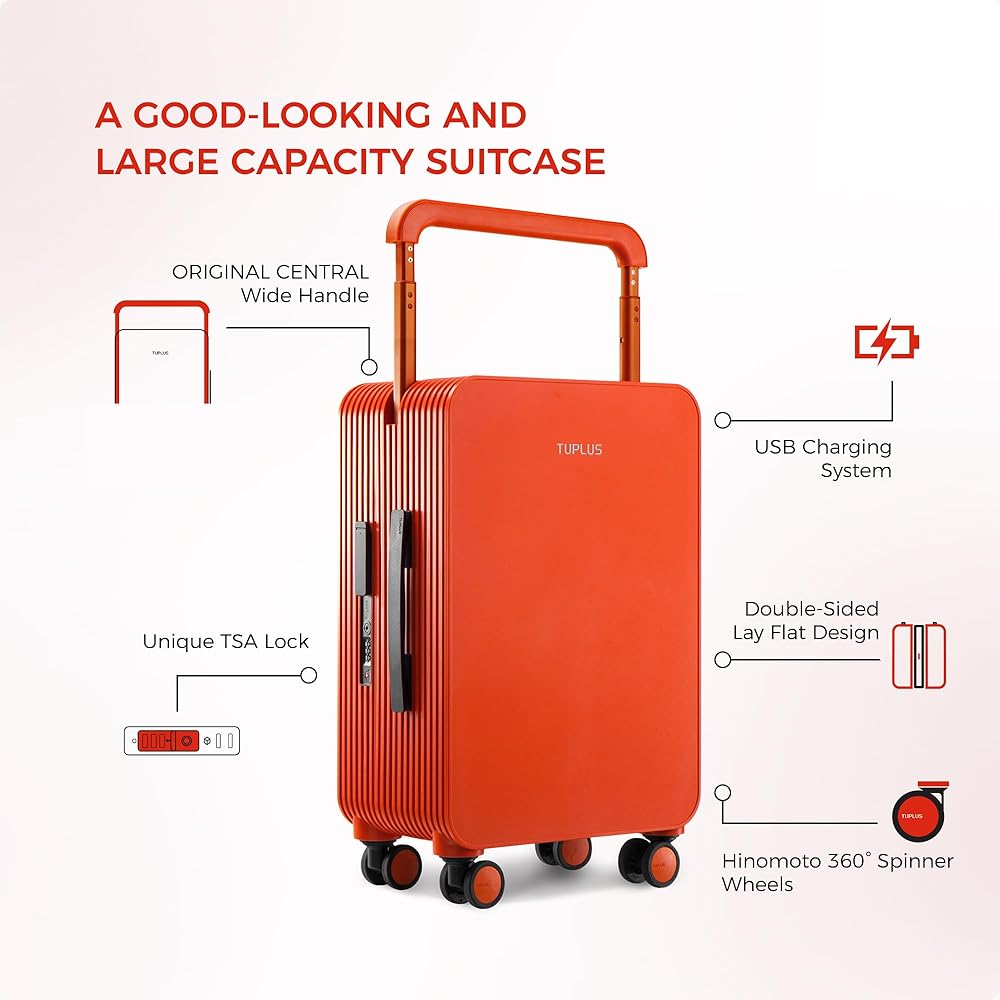 Amazon | [TUPLUS] スーツケース 機内持ち込み キャリーケース 大型 耐