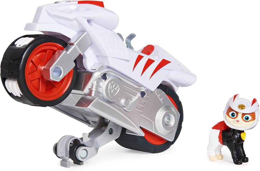 Amazon.com: PAW Patrol, Moto Pups Wildcat's Deluxe Pull Back