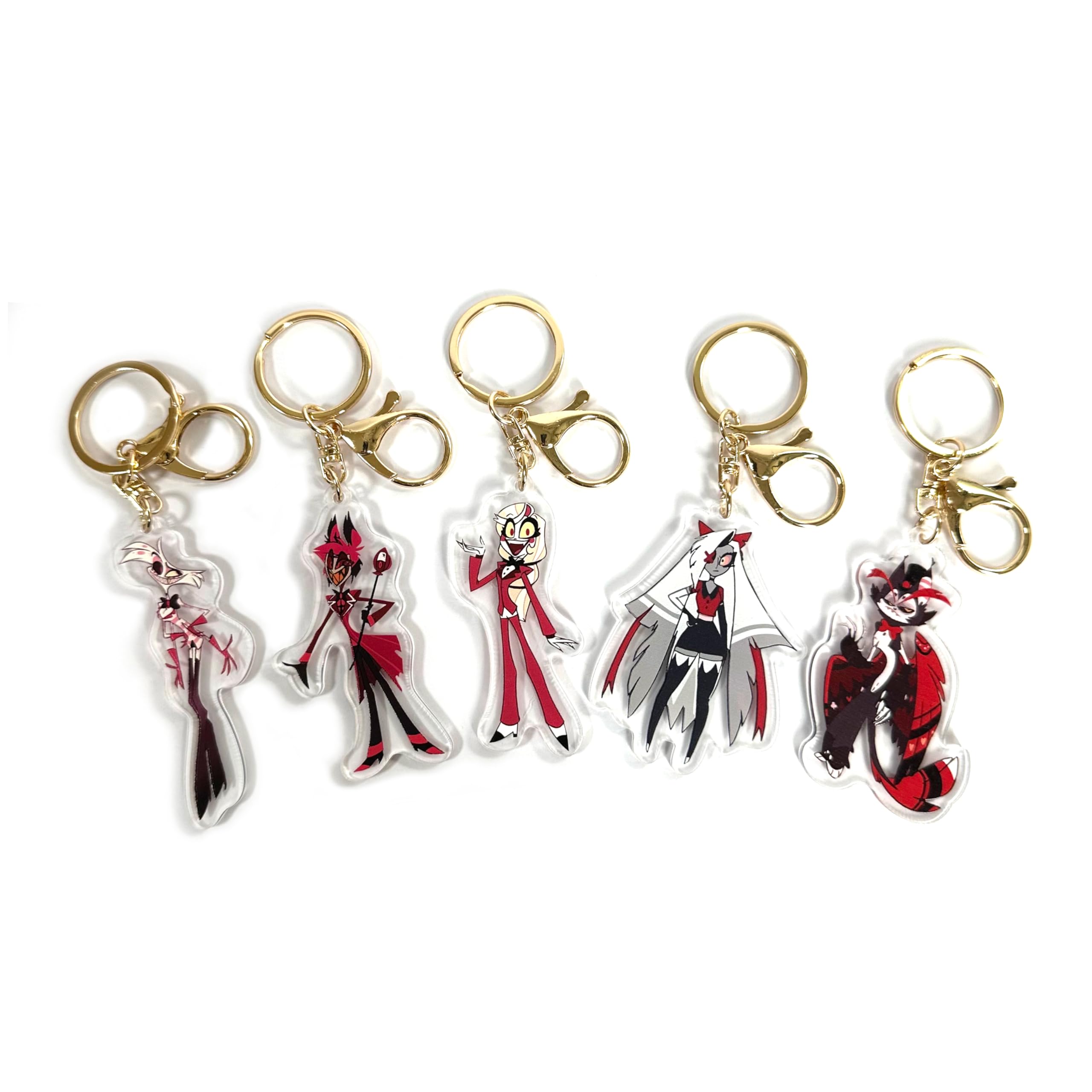 Amazon.co.jp: ハズビンホテルへようこそ！ アクリル キーホルダー 5種