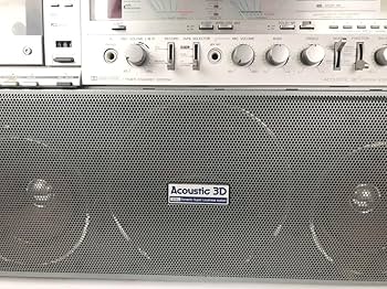 Amazon.co.jp: アイワ アイワ ラジカセ CS-J88 2BAND Acoustic 3D