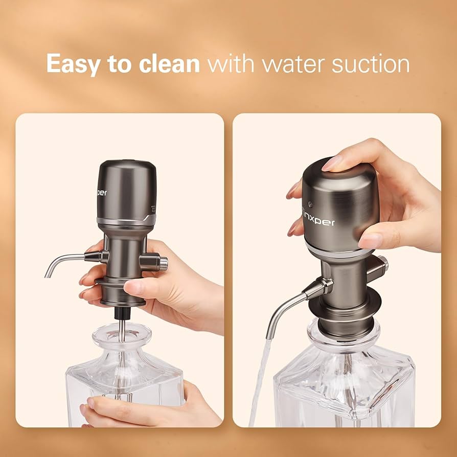 Amazon | Vinxper ワインエアレーター 0~4時間調節可能 充電式ワイン