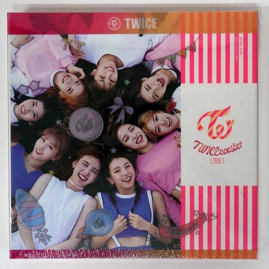 JYP Ent.. Twice - Twicecoaster : Lane 1 [Neon Magenta B Ver.] Cd+
