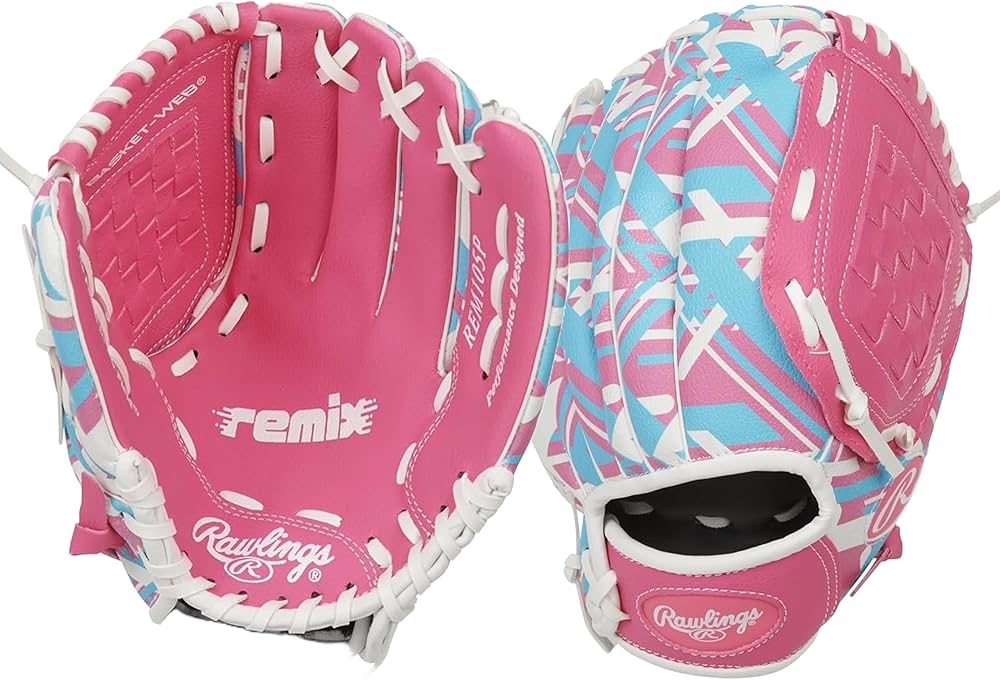 Amazon | Rawlings Remix Series Youth Tball/Baseball Glove, Left