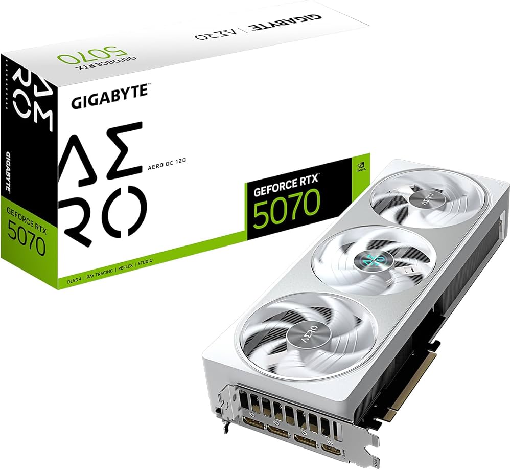 Amazon | GIGABYTE GeForce RTX 5070 AERO OC 12G グラフィック