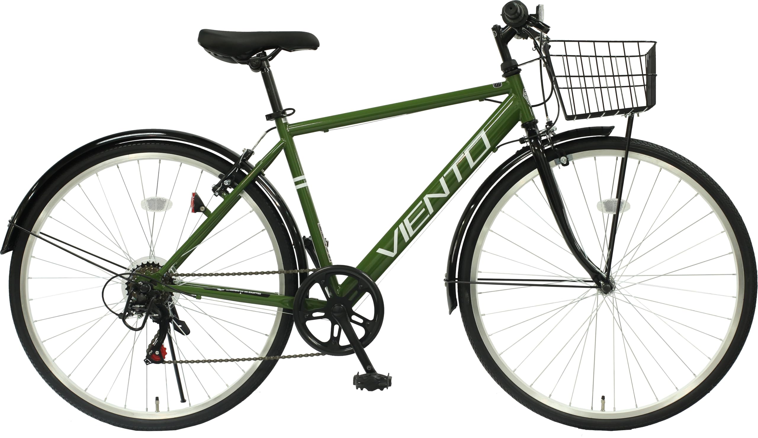 Amazon | VIENTO クロスバイク 26インチ スチール シマノ製 6段変速