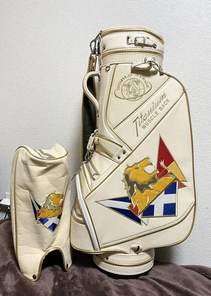 Amazon | ノーブランド品!品J'sジャンボ尾崎キャディバックチタン