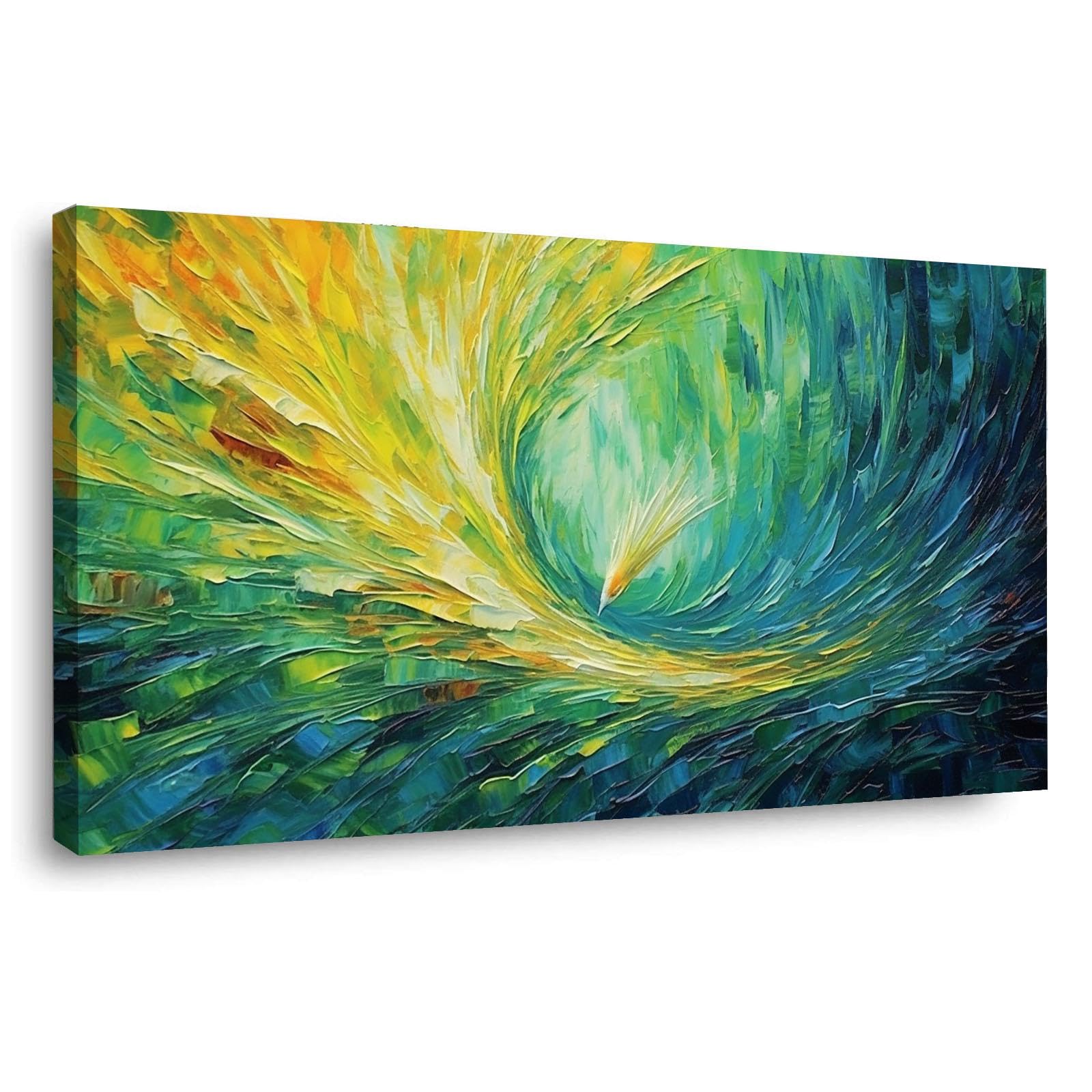 Amazon.co.jp: SHYAMIC 超长アートパネル 抽象 ト飾り絵 抽象画