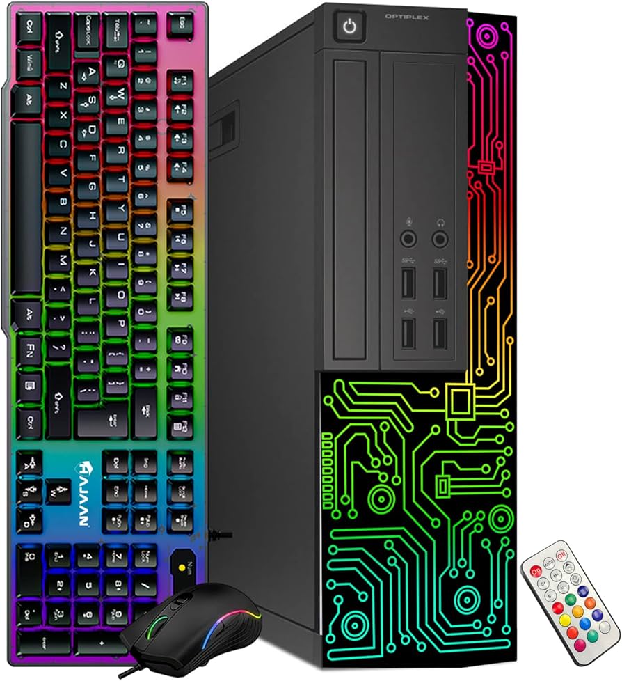 Amazon.com: Dell Gaming OptiPlex Desktop RGB Computer PC, Intel