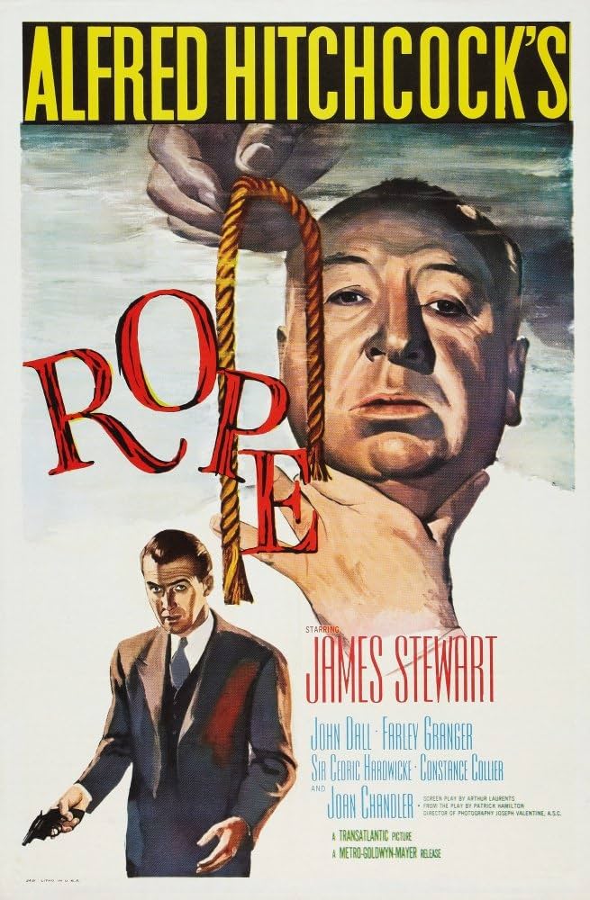 Amazon.co.jp: Posterazzi Rope Us Art From Top:アルフレッド・ヒッチ