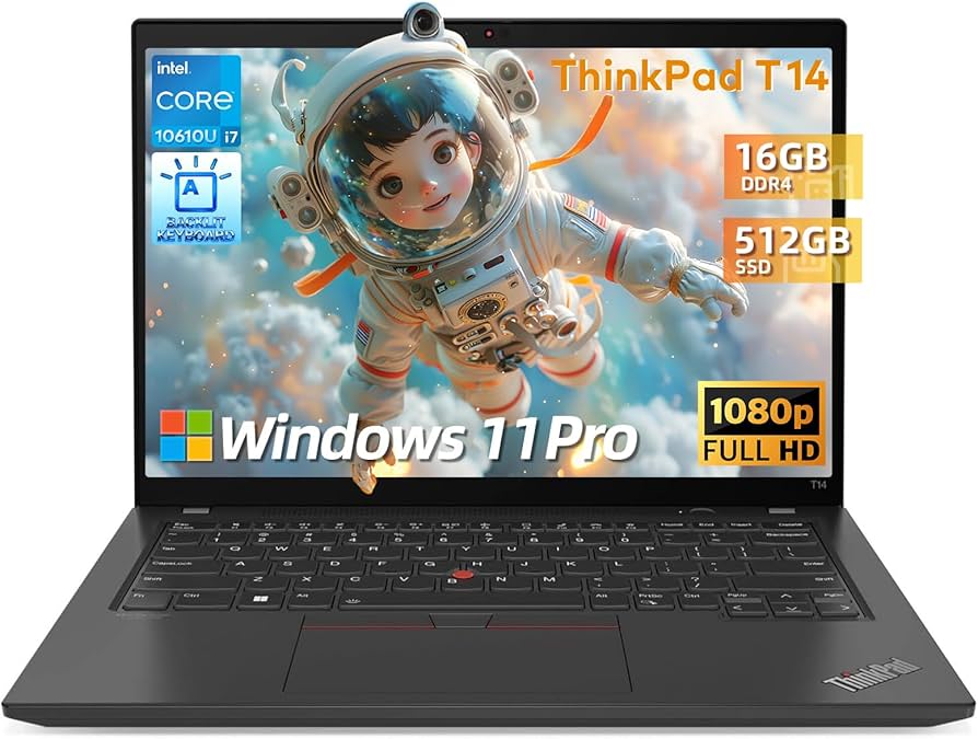 Amazon.com: Lenovo Thinkpad T14 Business Laptop i7, Windows 11 Pro