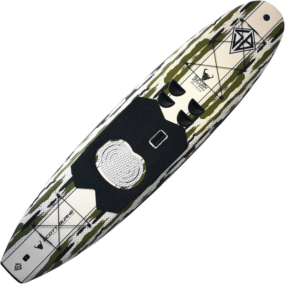 Amazon.com : Scott Burke 10'6 SUP/Yak Paddleboard Package : Sports