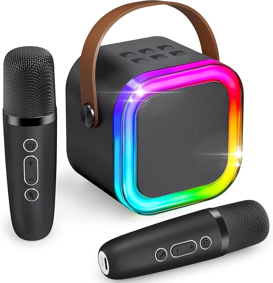 Amazon | Verkstar カラオケセット Bluetoothマイク 2本 カラオケ