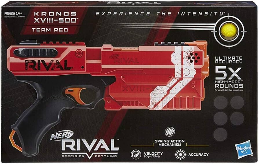 Amazon | ナーフ ライバル クロノス レッド Nerf Rival Kronos XVIII