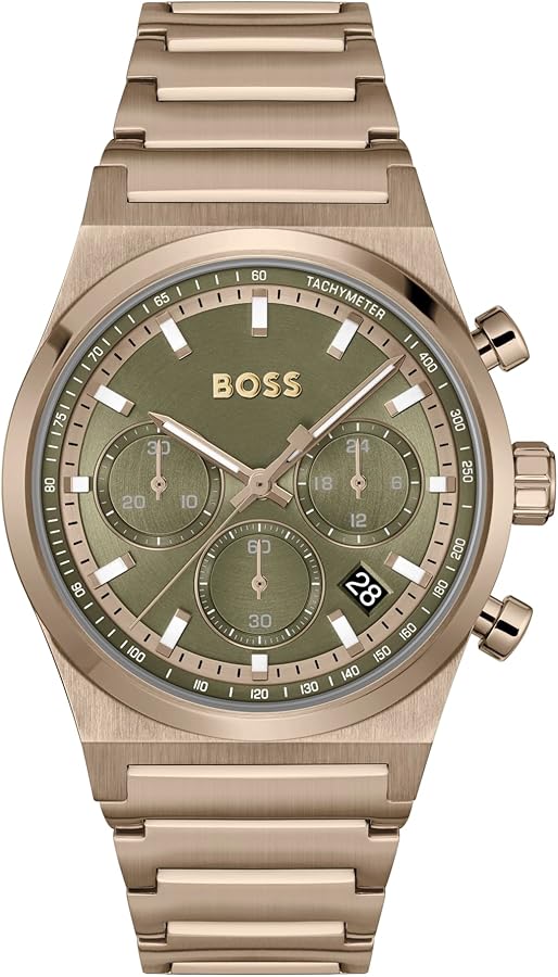 Amazon.com: BOSS Men's Chronograph Watch – Candor Collection